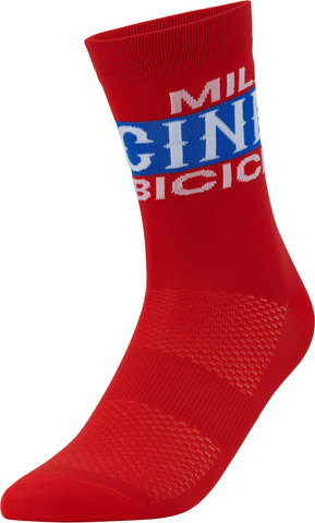 Cinelli Calcetines Targa - red/39-42