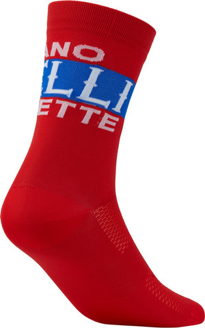 Cinelli Chaussettes Targa - red/39-42