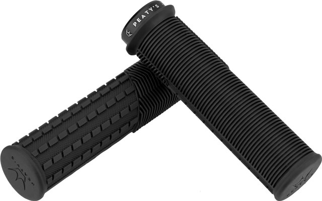 Peatys Monarch Grips Mushroom Lock-On Handlebar Grips - black/thick