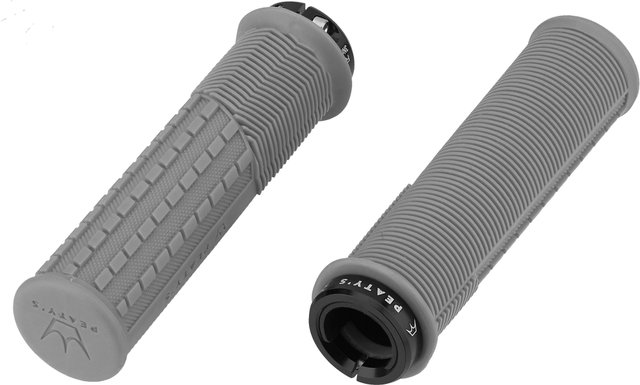 Peatys Monarch Grips Mushroom Lock-On Handlebar Grips - slate/thick