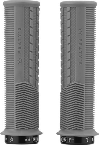 Peatys Monarch Grips Mushroom Lock-On Handlebar Grips - slate/thick