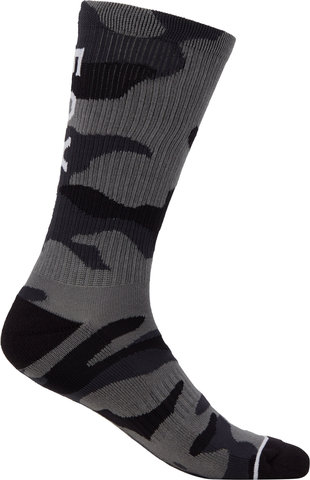 Fox Head Chaussettes Fox Camo Crew - black camouflage/43-47