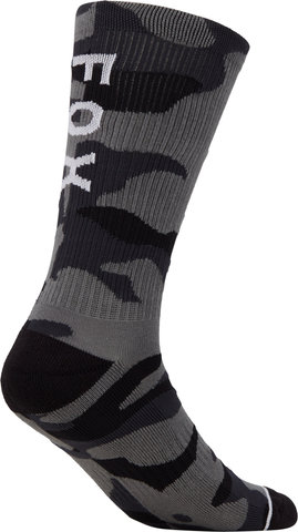 Fox Head Chaussettes Fox Camo Crew - black camouflage/43-47