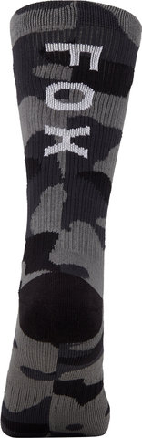 Fox Head Chaussettes Fox Camo Crew - black camouflage/43-47