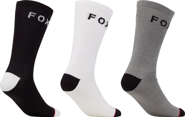 Fox Head Fox Crew Socks 3-Pack - universal/43-47