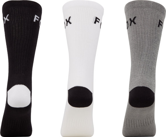 Fox Head Fox Crew Socks 3-Pack - universal/43-47