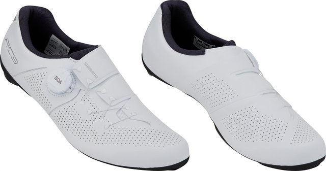 Shimano SH-RC302 Rennrad Schuhe - white/42