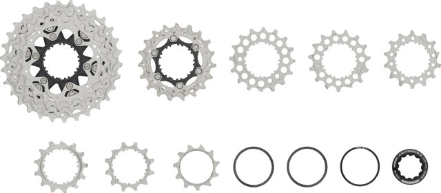 Shimano Cassette Ultegra CS-R8100 12v - Embalaje de taller - plata/11-30