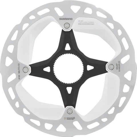 Shimano RT-MT800 CL Disc Brake Rotor for XT w. Internal Spline - OEM - silver-black/160 mm