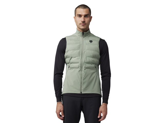 Fox Head Gilet Flexair Fire - moss green/M