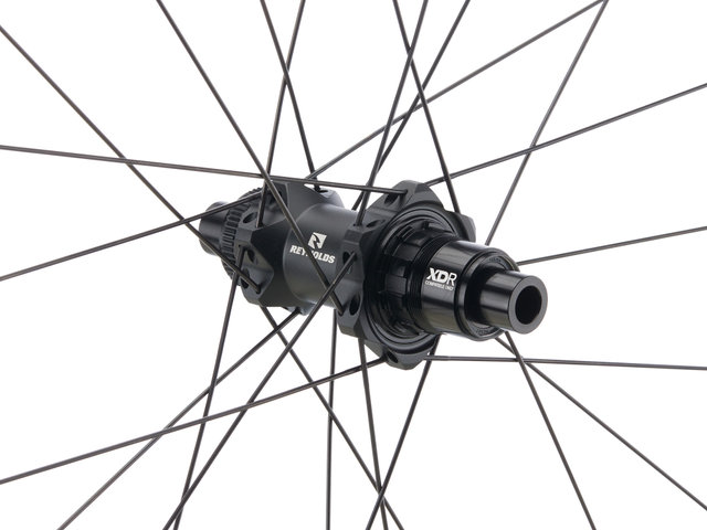 Reynolds Rueda AR 80 28" Disc Centerlock Carbono - Embalaje de Taller - black/28" rear 12x142 SRAM XDR