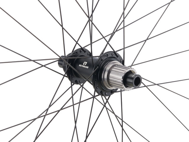 Reynolds Rueda TRE367 27,5" Disc Centerlock Carbono - Embalaje de taller - black-grey/27,5" RT 12x148 Boost Shimano Micro Spline