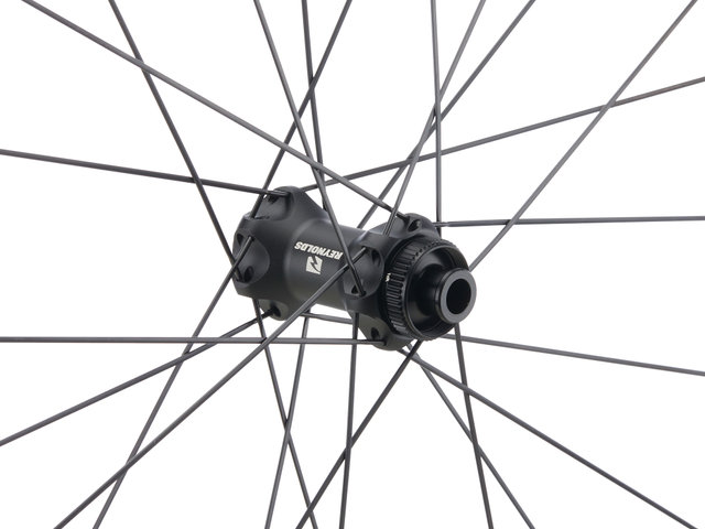 Reynolds Rueda Strike SLG 28" Disc Centerlock Carbono - Embalaje de taller - black/28" RD 12x100