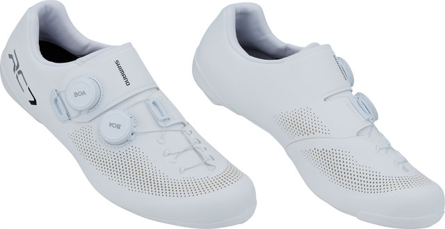 Shimano SH-RC703 Rennrad Schuhe - white/42