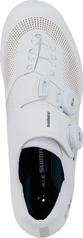 Shimano SH-RC703E Rennrad Schuhe Breit - white/41