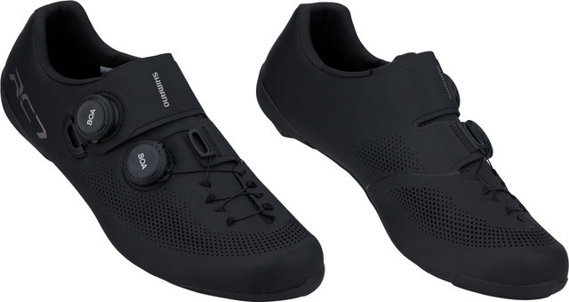 Shimano SH-RC703E Rennrad Schuhe Breit - black/42