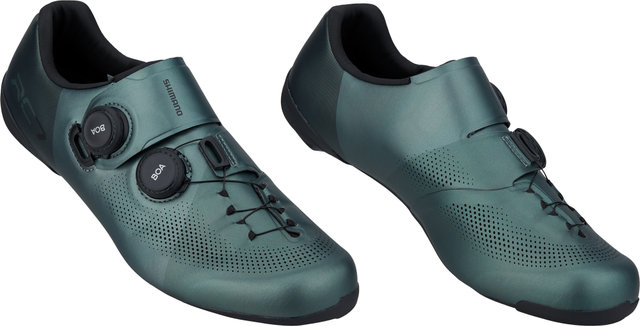 Shimano SH-RC703E Rennrad Schuhe Breit - sage green/42