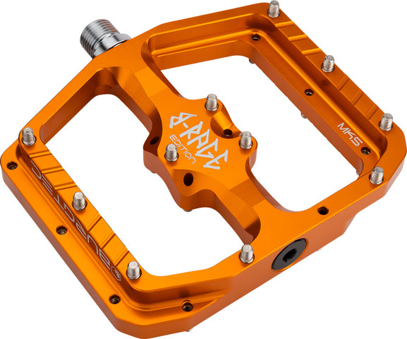 Burgtec Penthouse Flat MK5 B-Rage Edition Plattformpedale - iron bro orange/universal