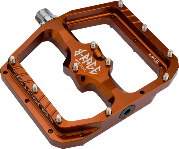 Burgtec Penthouse Flat MK5 B-Rage Edition Plattformpedale - kash bronze/universal