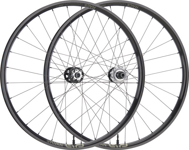 e*thirteen Sylvan Sidekick Race All Mountain Carbon Boost 29" Wheelset - black/29" set (front 15x110 Boost + rear 12x148 Boost) SRAM XD