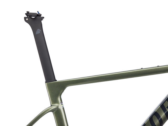 Factor OSTRO Gravel V.A.M. Disc Olive Green Carbon Rahmenkit - olive green/54 cm, T47a Micro Spline