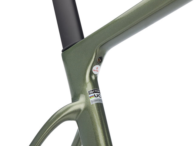 Factor OSTRO Gravel V.A.M. Disc Olive Green Carbon Rahmenkit - olive green/54 cm, T47a Micro Spline