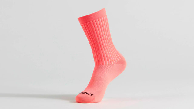 Specialized Chaussettes Hydrogen Aero Tall Road - vivid coral/40-42