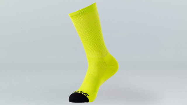 Specialized Hydrogen Vent Tall Road Socken - hyper green/40-42