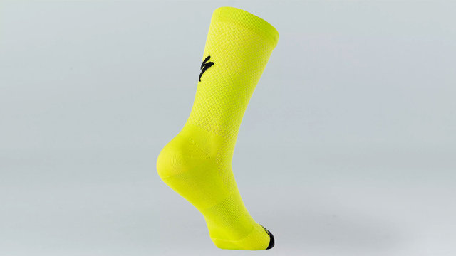 Specialized Hydrogen Vent Tall Road Socken - hyper green/40-42