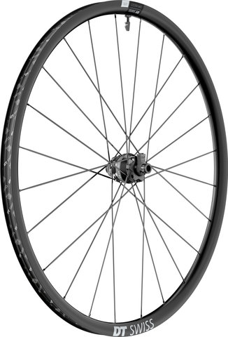 DT Swiss GR 1600 SPLINE Disc Center Lock Dynamo 28" Laufradsatz - schwarz/28" Satz (VR 12x100 Dynamo + HR 12x142) Shimano