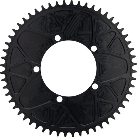 Garbaruk Aero Round Chainring 5-Arm 110 mm BCD - black/56 tooth