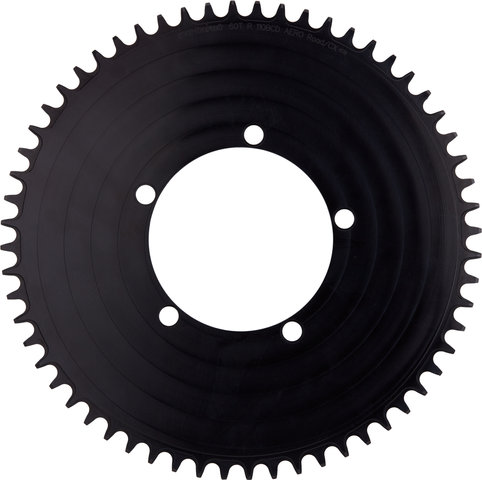 Garbaruk Aero Round Chainring 5-Arm 110 mm BCD - black/60 tooth