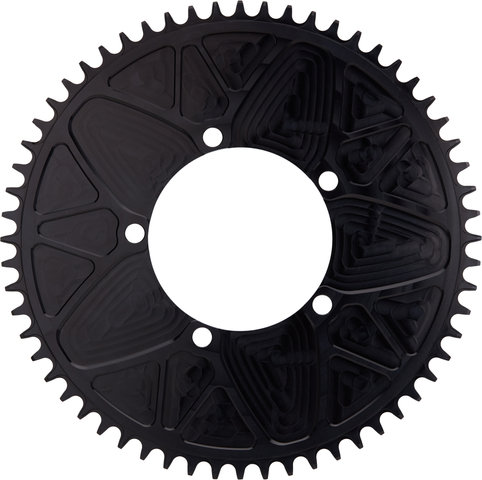 Garbaruk Aero Round Chainring 5-Arm 110 mm BCD - black/60 tooth