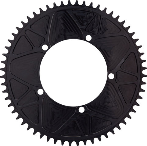 Garbaruk Aero Round Chainring 5-Arm 130 mm BCD - black/60 tooth