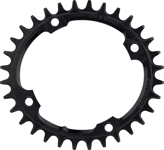 Garbaruk Oval Chainring 104 mm BCD Single Speed - black/32 tooth