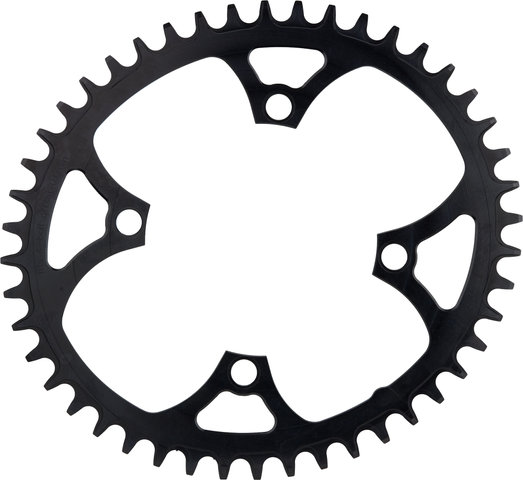 Garbaruk Oval Chainring 104 mm BCD Single Speed - black/46 tooth