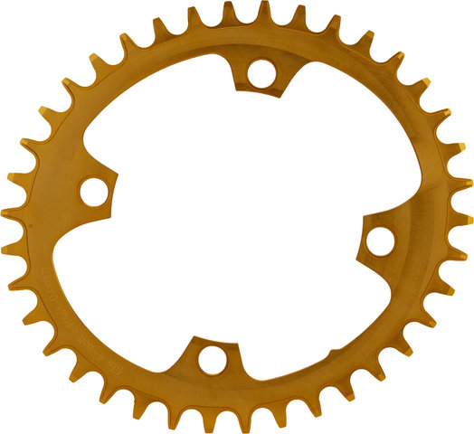 Garbaruk Oval Chainring 104 mm BCD Single Speed - gold/38 tooth