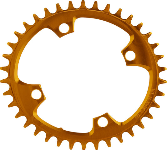 Garbaruk Oval Chainring 104 mm BCD Single Speed - orange/38 tooth