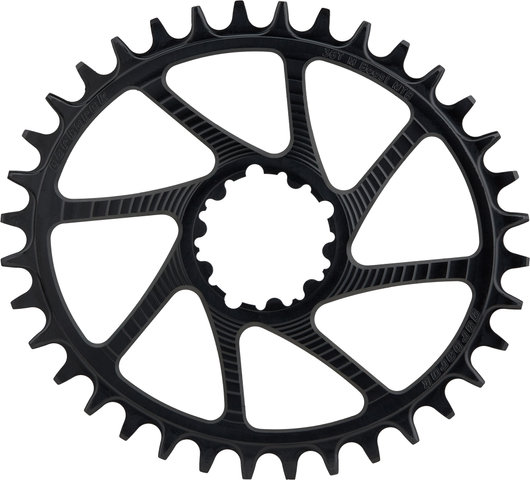 Garbaruk Oval Chainring GXP/DUB Boost Direct Mount Single Speed - black/36 tooth