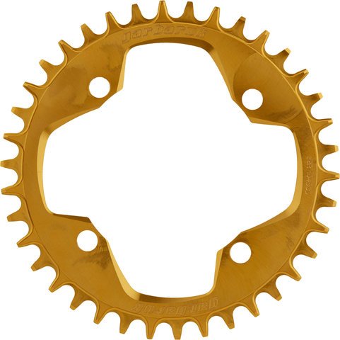 Garbaruk Chainring Round 104 mm BCD Single-Speed - gold/38 tooth