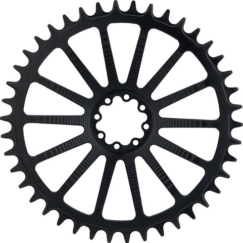 Garbaruk Round Chainring AXS Road/CX SRAM Direct Mount 8-Bolt Single - black/42 tooth