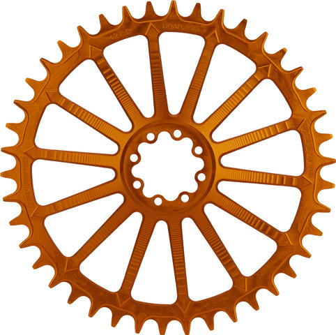 Garbaruk Round Chainring AXS Road/CX SRAM Direct Mount 8-Bolt Single - orange/42 tooth