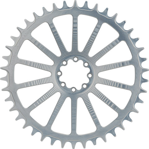 Garbaruk Round Chainring AXS Road/CX SRAM Direct Mount 8-Bolt Single - silver/42 tooth