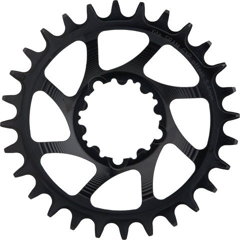 Garbaruk Round Chainring GXP/DUB Boost Direct Mount Single Speed - black/28 tooth