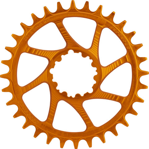 Garbaruk Round Chainring GXP/DUB Boost Direct Mount Single Speed - orange/32 tooth