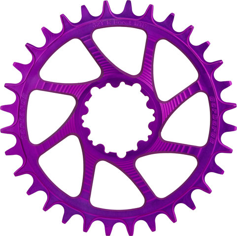 Garbaruk Round Chainring GXP/DUB Boost Direct Mount Single Speed - violet/32 tooth