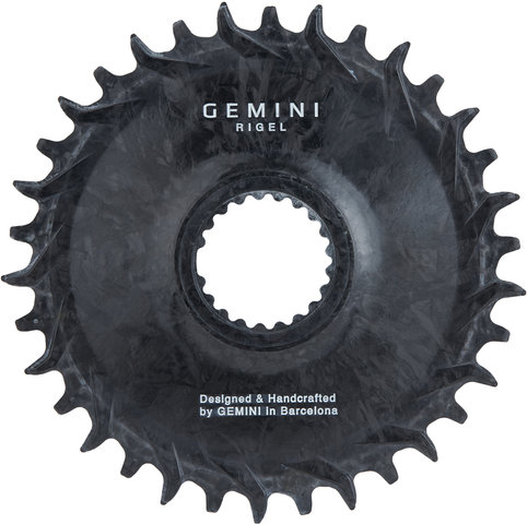 GEMINI RIGEL Carbon Kettenblatt für Shimano - Carbon/34 Zähne