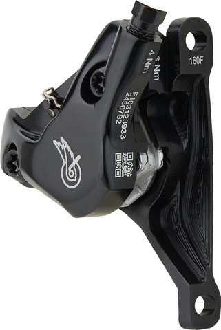 Campagnolo Freno de disco Super Record Wireless 2x12s hid. Maneta de cambio/freno - negro/RD/160 mm