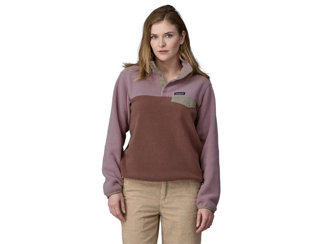 Patagonia Lightweight Synchilla Snap-T Fleece Damen Pullover - dulse mauve/S