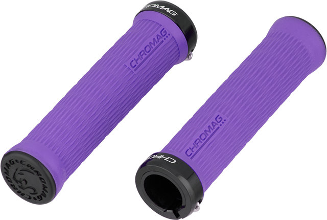 Chromag Poignées Dune Lock-On - purple/134 mm